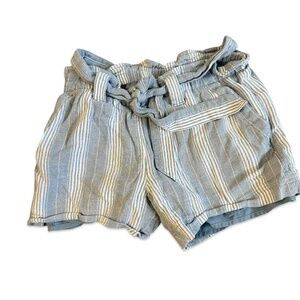 Abercrombie Kids Striped Pocketed Shorts Size 8